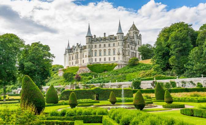 Invergordon - Dun Robin castle